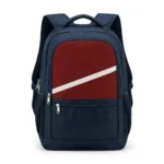 Custom team backpack - navy 30L backpack with sublimated front panel