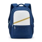 Custom team backpack - royal blue 30L backpack with sublimated front panel